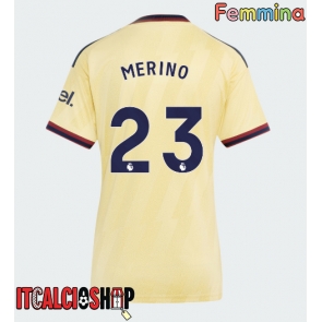 Arsenal Mikel Merino #23 Terza Maglia Femmina 2026-27 Manica Corta